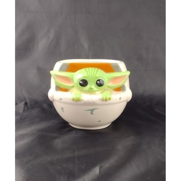 Star Wars Baby Yoda 20 oz Coffee Cup Mug Ceramic The Child Grogu Mandalorian - Picture 1 of 7